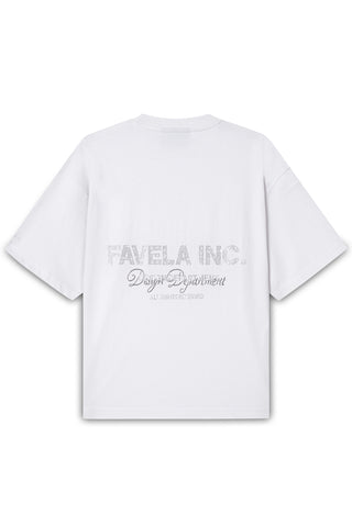 FAVELA INC WHITE T-SHIRT