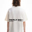 Vanilla Coloured overzised T-Shirt by Favela Clothing - Favela 2024 backprint
