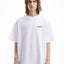Favela Overzised T-Shirt in white with Logo on the Chest