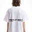 White Overzised T-Shirt by Favela Clothing with Favela 2024 backprint