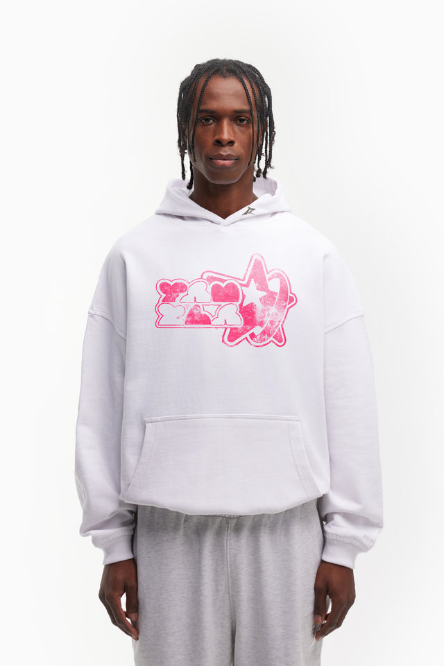 %ATOMIC WHITE HOODIE%