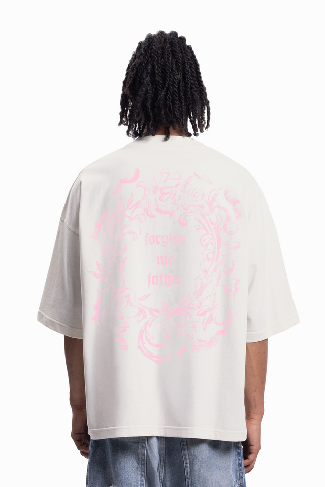 ATTIRE BOXY VANILLA T-SHIRT
