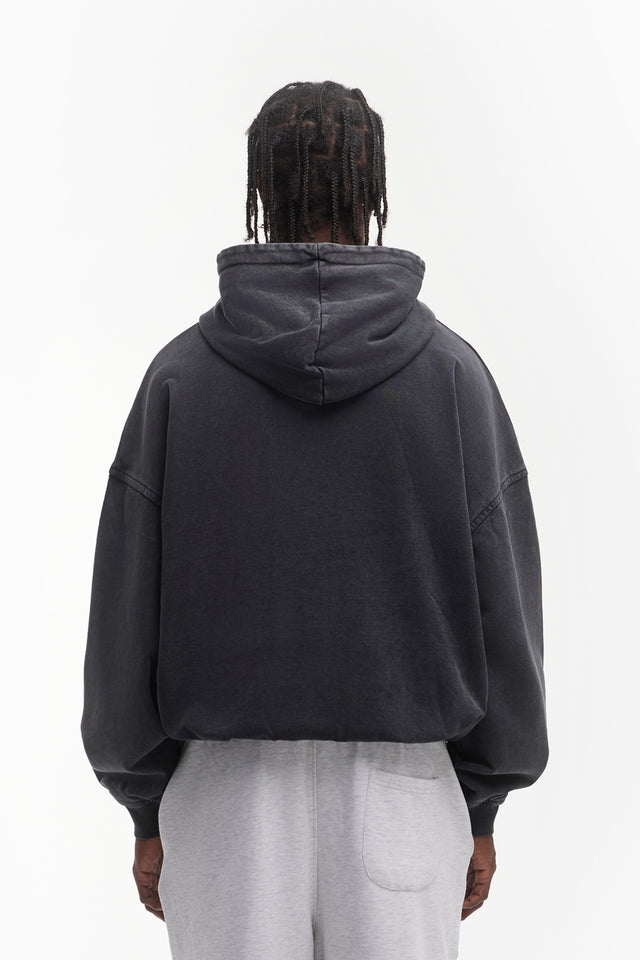 PALACE BLACK WASHED HOODIE