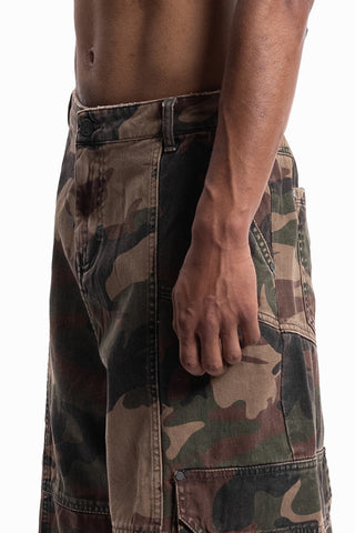 STRIPES GRAY/BLACK SHORTS