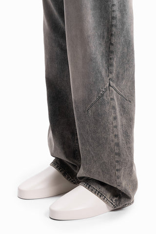 BALLOON DART VINTAGE GREY DENIM