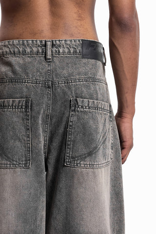 BALLOON DART VINTAGE GREY DENIM