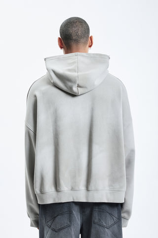 AVES RHINESTONE BORDEAUX FRONT ZIP