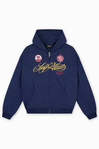 SELFMADE NAVY FRONTZIP