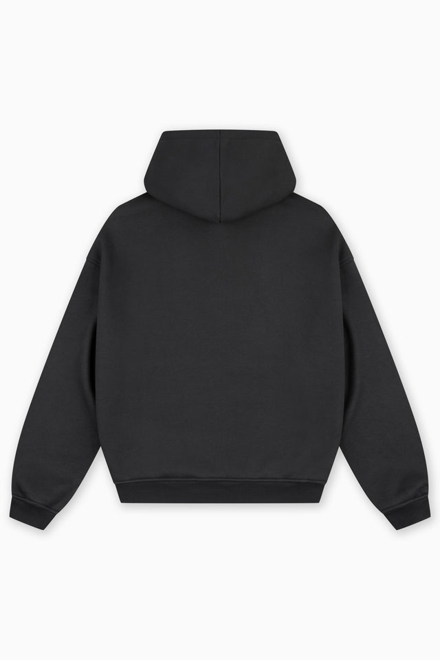 LIGHT GRAY MELANGE FRONT ZIP
