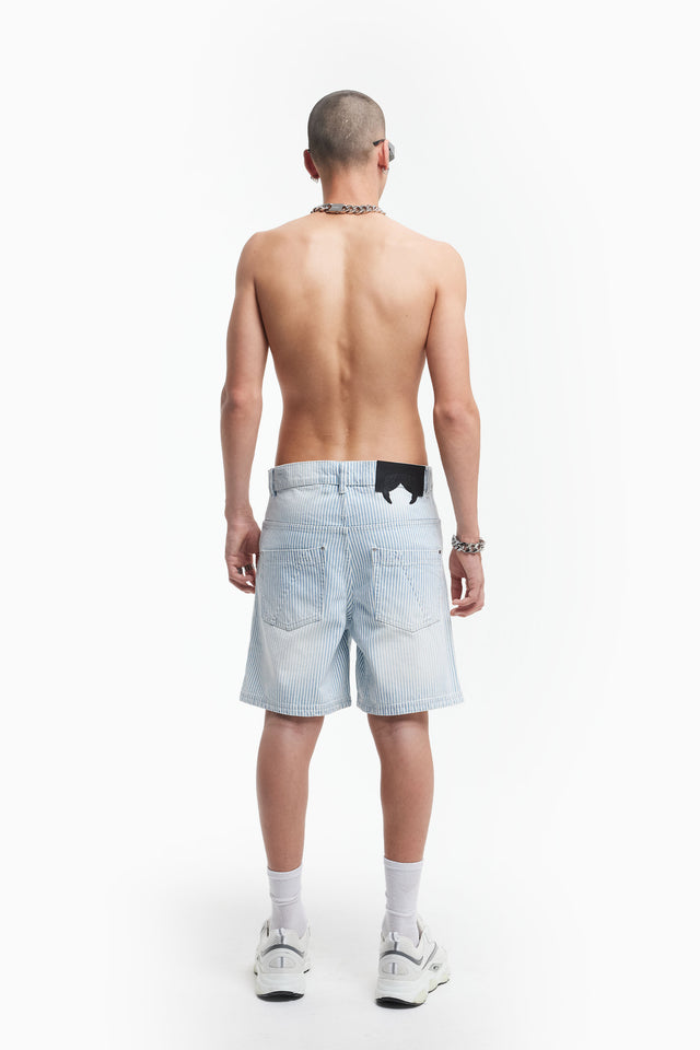 STRIPES BLUE SHORTS