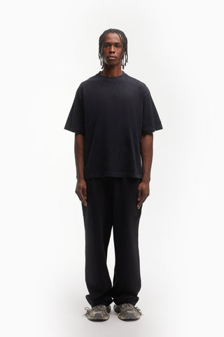 BLACK WASHED T-SHIRT