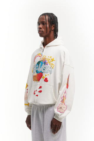 HEAVEN ON EARTH VANILLA FRONT ZIP