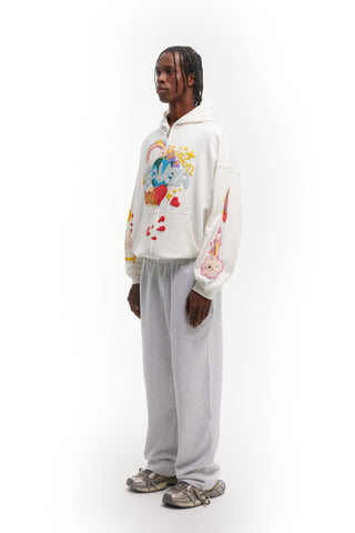 HEAVEN ON EARTH VANILLA FRONT ZIP
