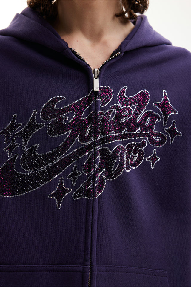 RHINESTONE 2015 NIGHTSHADE FRONTZIP