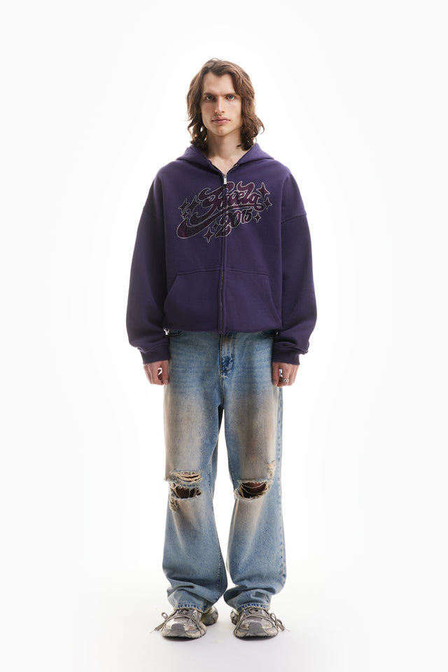 RHINESTONE 2015 NIGHTSHADE FRONTZIP