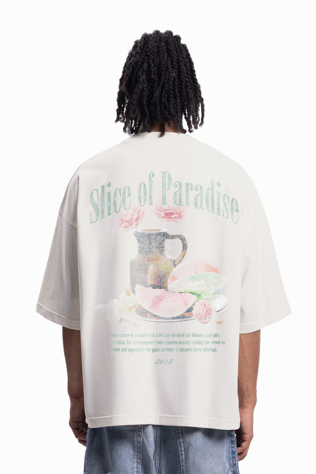 HARMONY BOXY VANILLA T-SHIRT