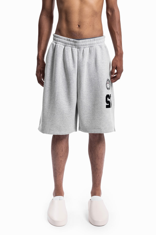 BLACK PLEATED SHORTS