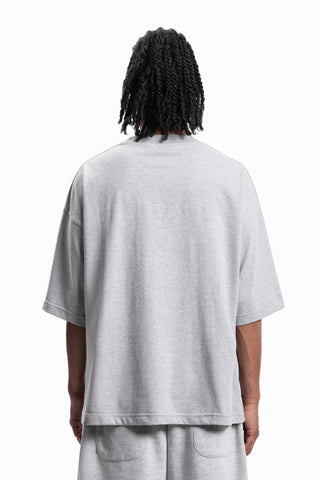 JERSEY 15 BOXY GREY MELANGE T-SHIRT