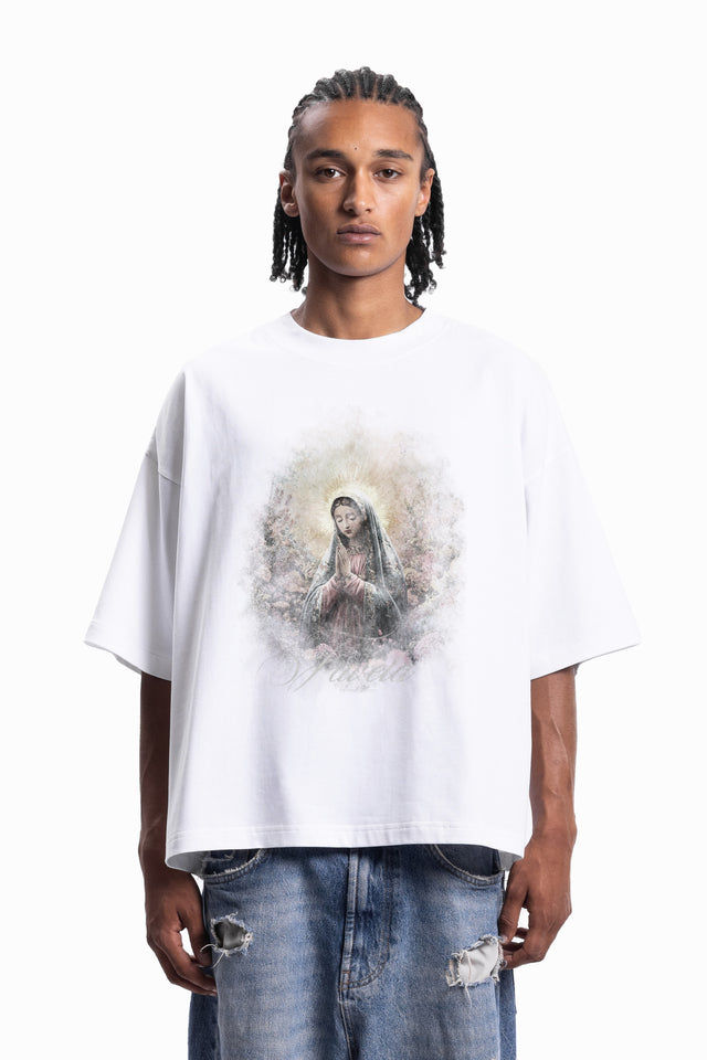 HOLY MARIA DISTRESSED T-SHIRT