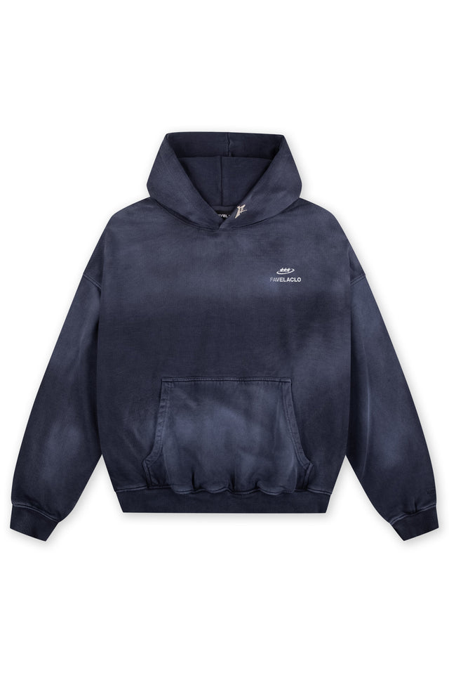 MEMBERS ONLY ITALIC NAVY SUN DRIED HOODIE