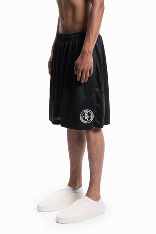 MESH BLACK JORTS