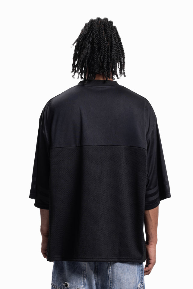 MESH JERSEY BLACK