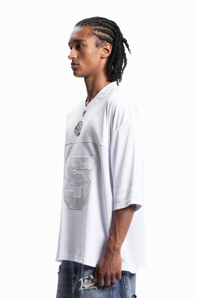 MESH JERSEY WHITE