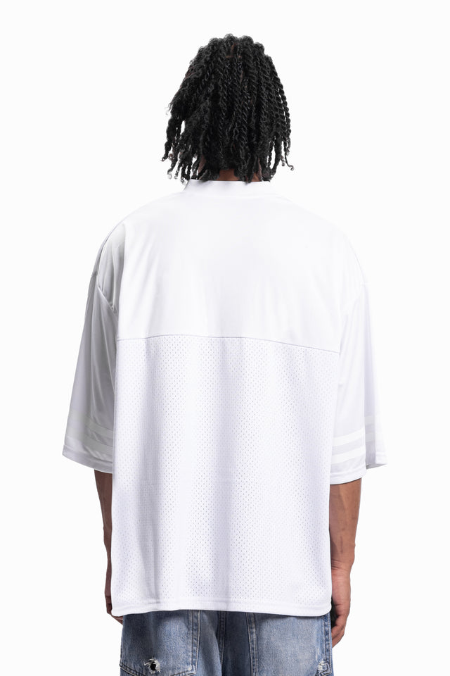 MESH JERSEY WHITE