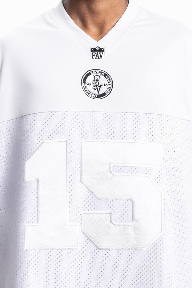 MESH JERSEY WHITE
