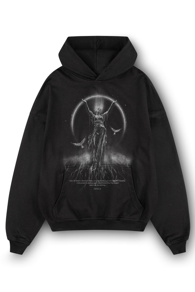 MISERY BLACK HOODIE