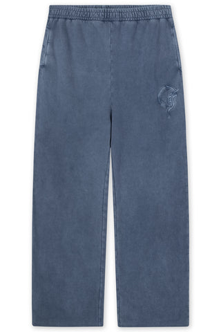 BLUE SAND WASHED DART JOGGER