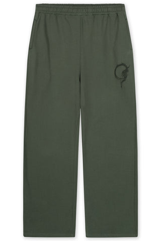 GREEN SAND WASHED DART JOGGER