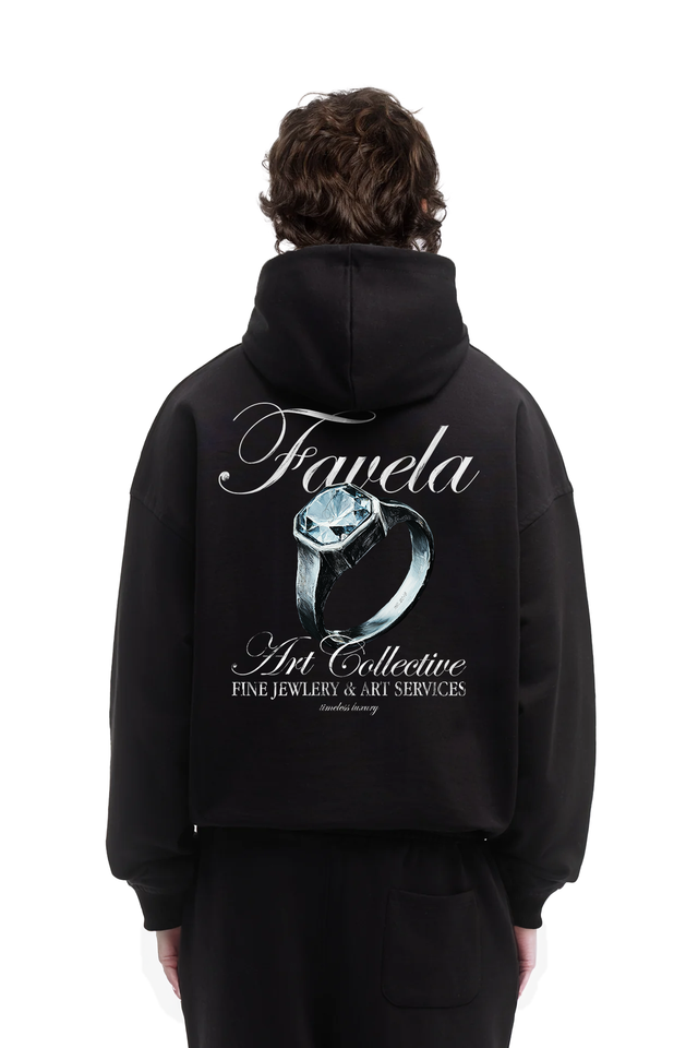 RING BLACK HOODIE