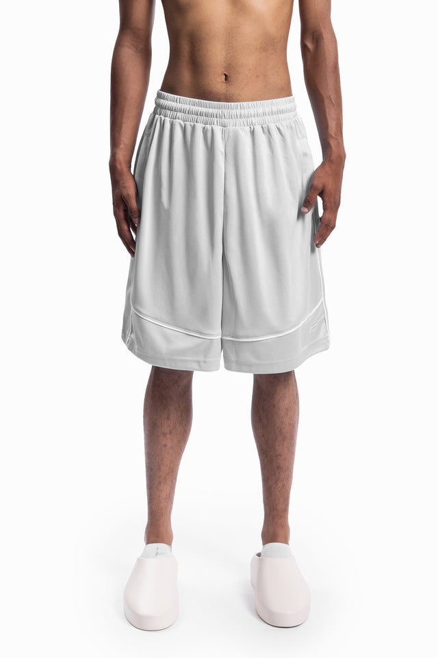 BLACK PLEATED SHORTS
