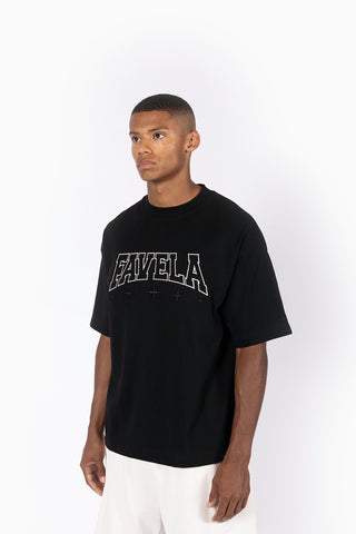 FIVE STAR BLACK T-SHIRT