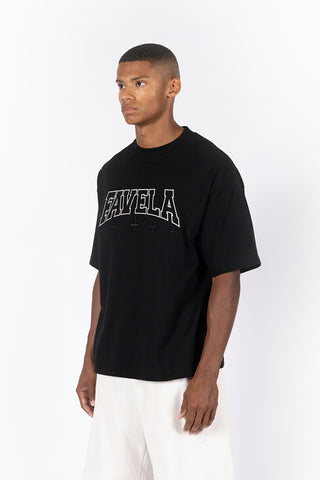 FIVE STAR BLACK T-SHIRT
