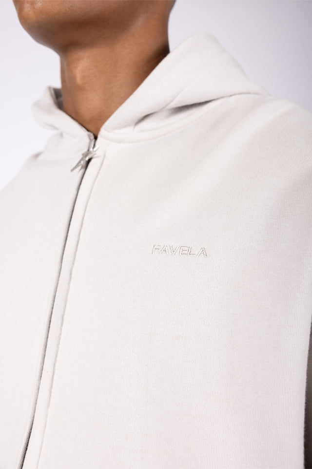 LIGHT GRAY HOODIE