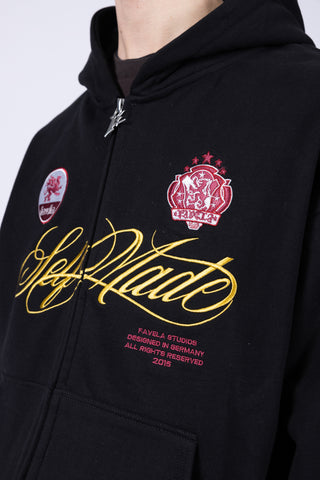 SELFMADE BLACK FRONTZIP