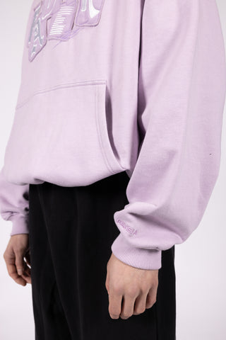 FAVELA COLLAGE ORCHID HOODIE