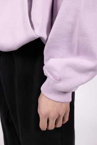 FAVELA COLLAGE ORCHID HOODIE