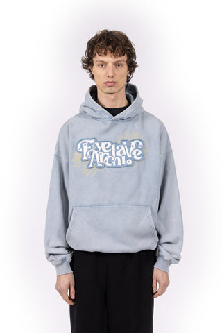 LIGHT GRAY MELANGE FRONT ZIP