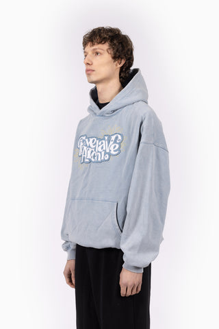 LIGHT GRAY MELANGE FRONT ZIP