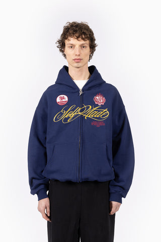 SELFMADE NAVY FRONTZIP