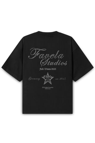 STRONG BLACK DISTRESSED T-SHIRT