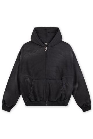 BLACK SUN DRIED FRONTZIP