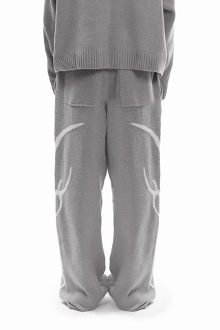 TRIBAL KNIT JOGGER GREY
