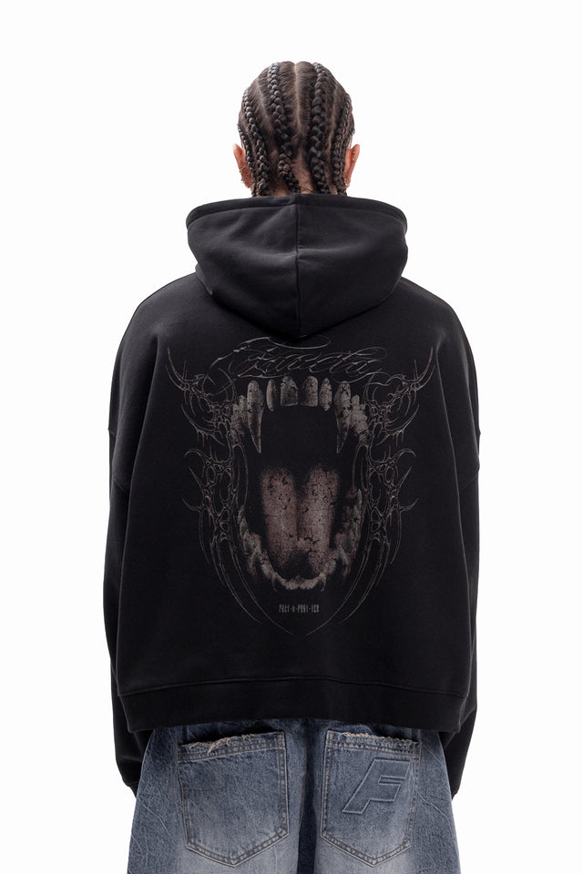 VAMPIRE BLACK BOXY FRONTZIP