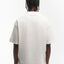 Back view of Model that wears vanilla overzised T-Shirt