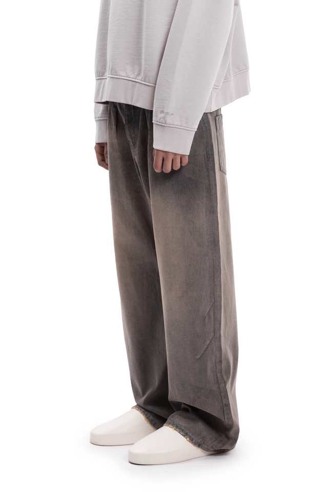 WAXED BALLOON DART DENIM MUD WAXED