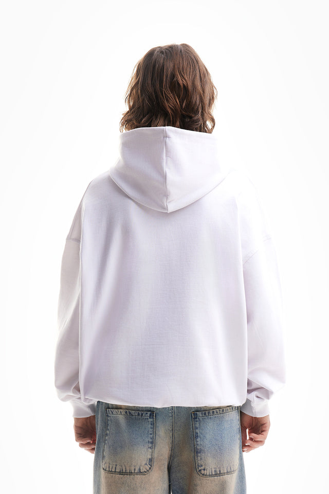 %MARTINE WHITE HOODIE%